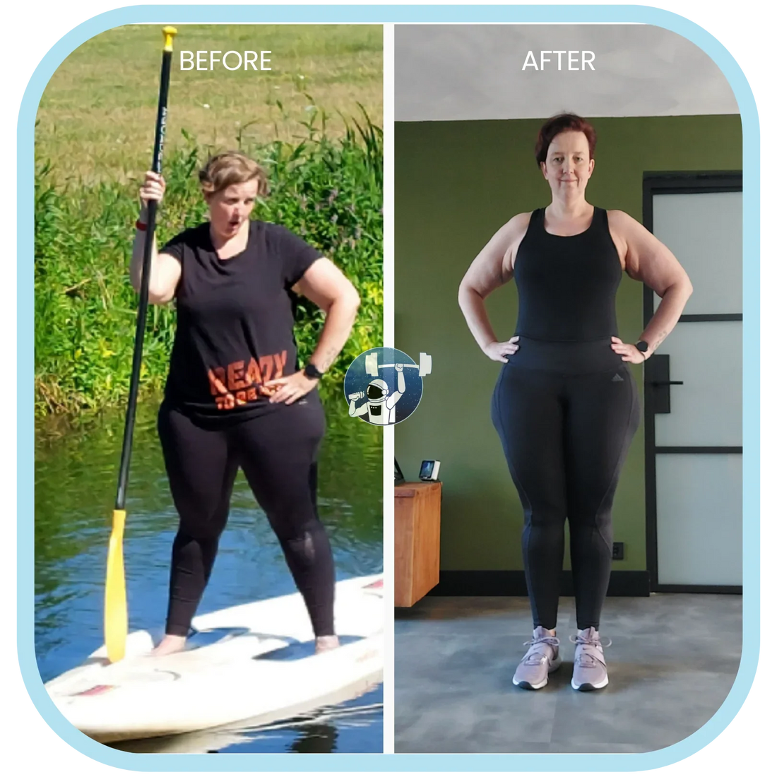 Success story: How Angela lost 12 kilos.