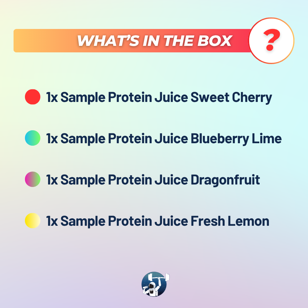 Stardust Protein Juice Sample Box